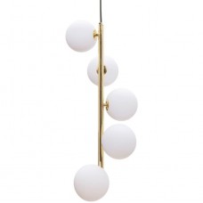 Φωτιστικό Κρεμαστό 5xG9 230V Μαύρο-Χρυσαφί ALI 003064-024502